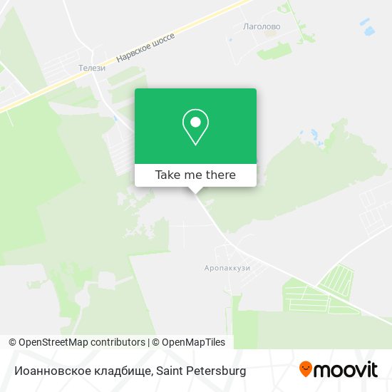 Иоанновское кладбище map