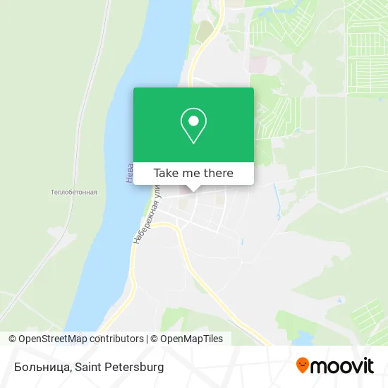 Больница map