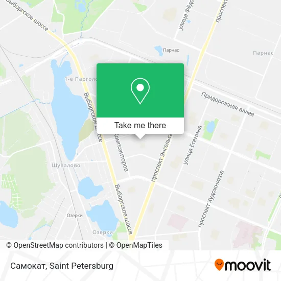 Самокат map
