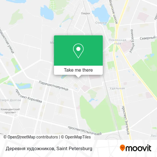Деревня художников map
