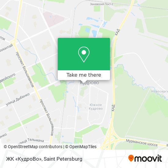 ЖК «КудроВо» map