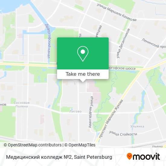 Медицинский колледж №2 map