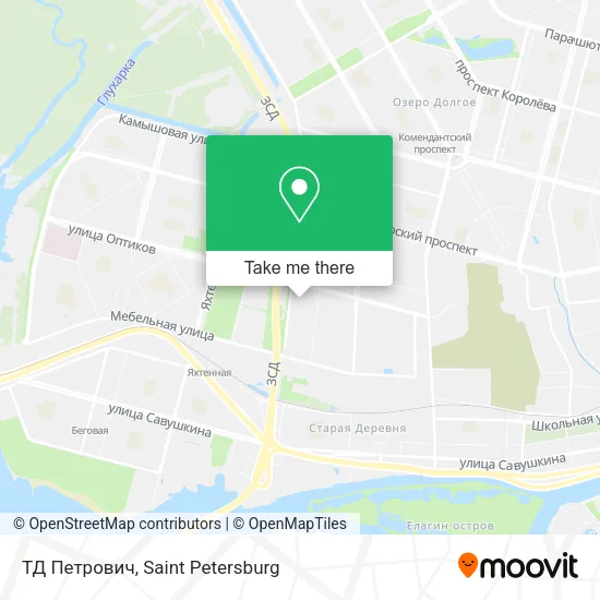 ТД Петрович map