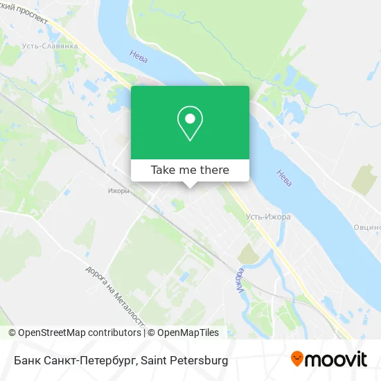 Банк Санкт-Петербург map