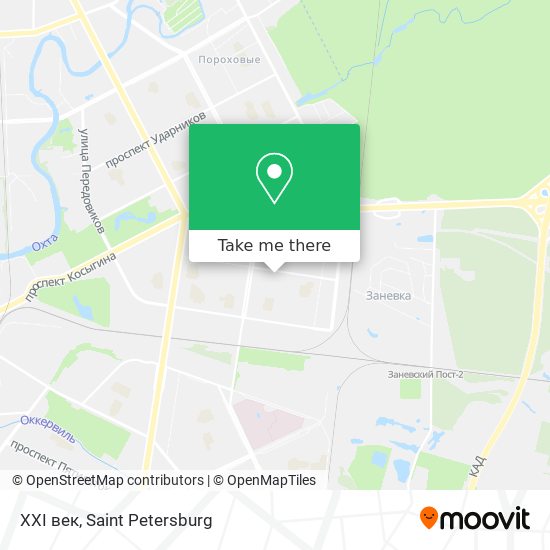 XXI век map