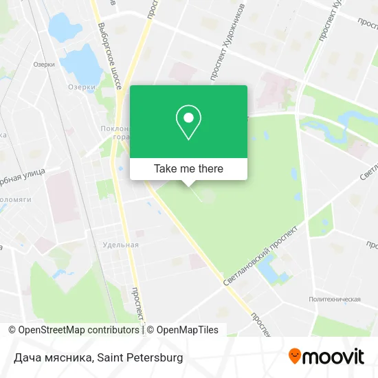 Дача мясника map