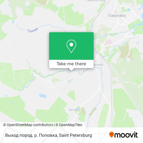 Выход пород. р. Поповка map