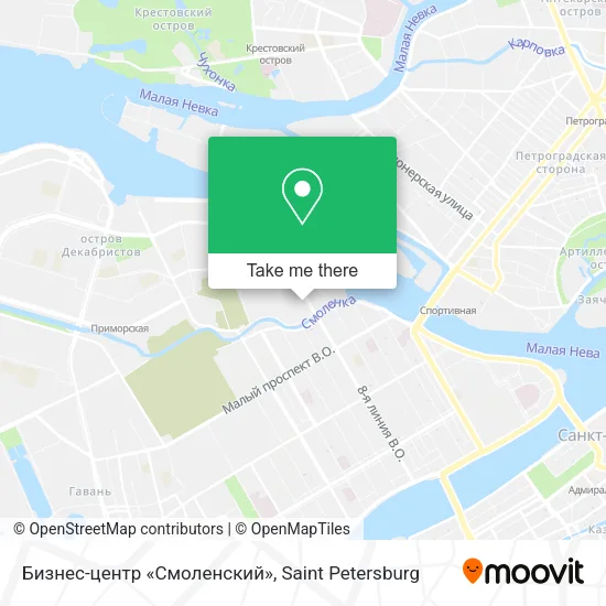 Бизнес-центр «Смоленский» map