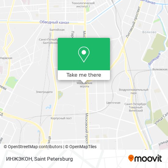 ИНЖЭКОН map