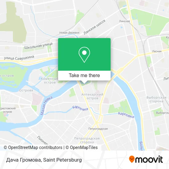 Дача Громова map