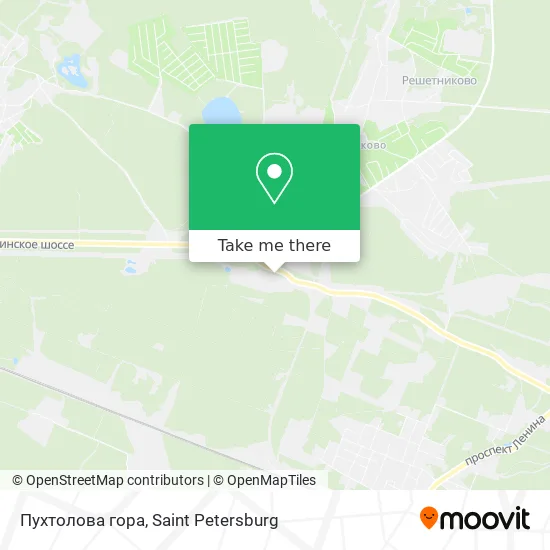 Пухтолова гора map