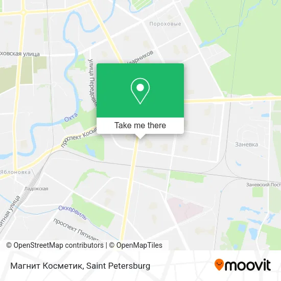 Магнит Косметик map