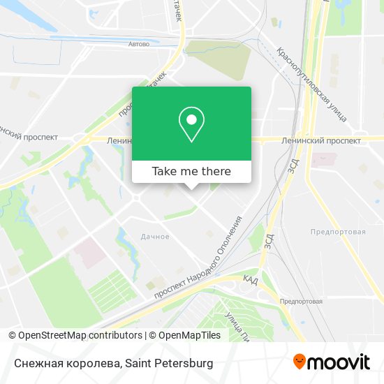 Снежная королева map
