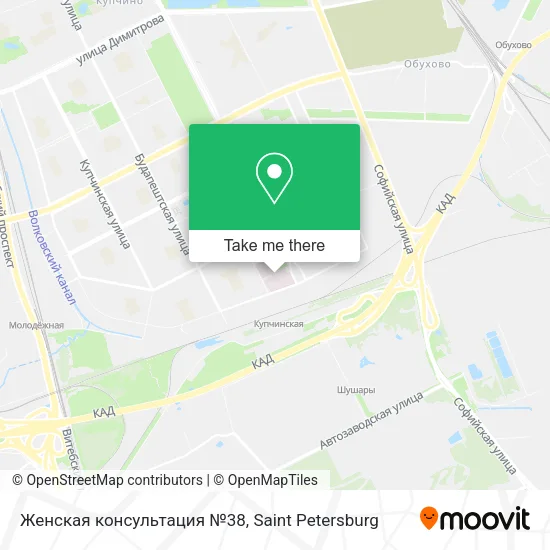 Женская консультация №38 map