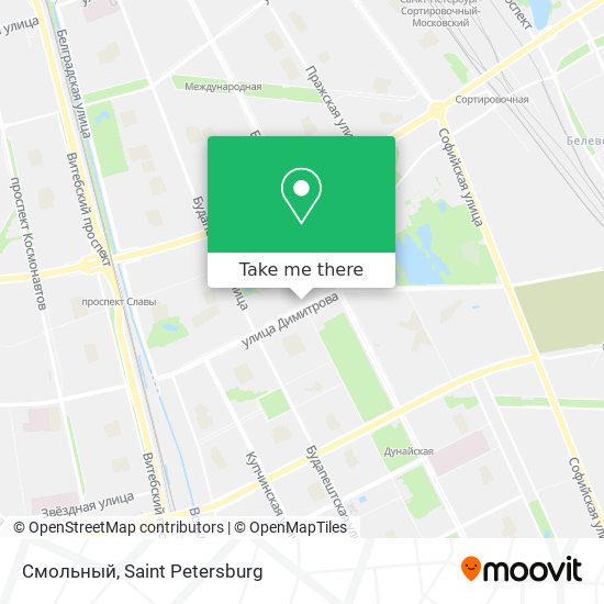 Смольный map