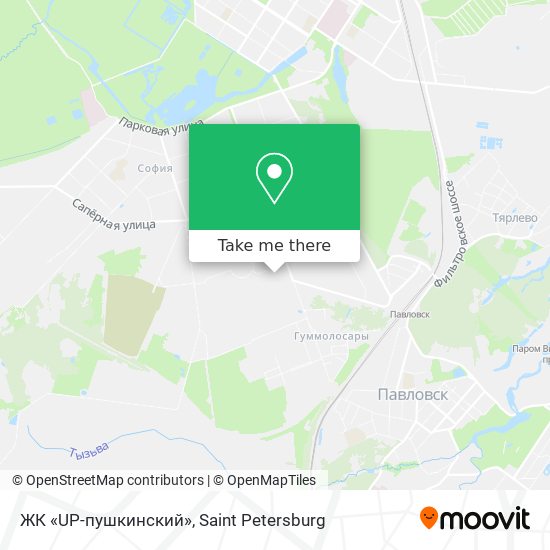 ЖК «UP-пушкинский» map