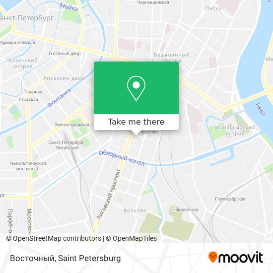 Восточный map