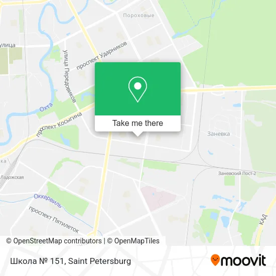 Школа № 151 map