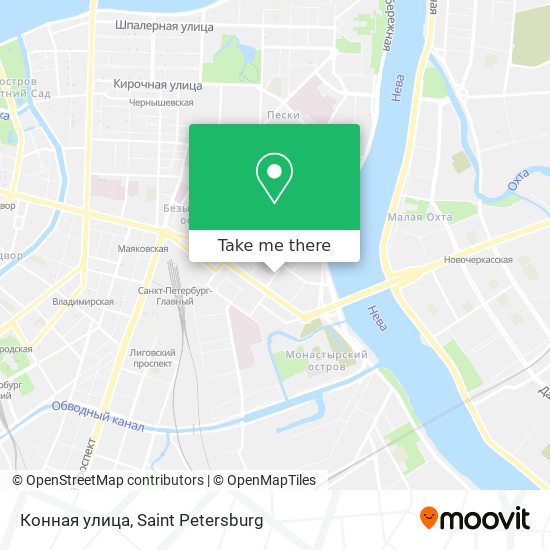 Конная улица map