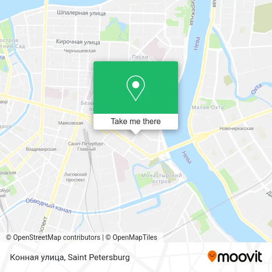 Конная улица map