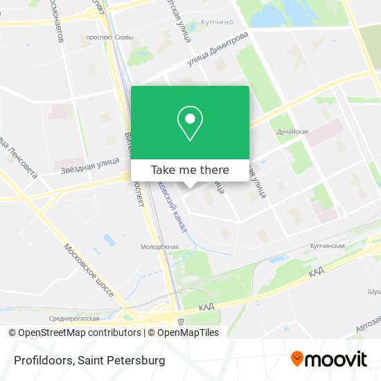 Profildoors map