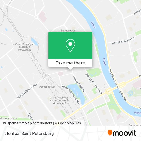 ЛенГаз map