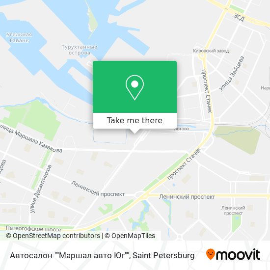 Автосалон ""Маршал авто Юг"" map