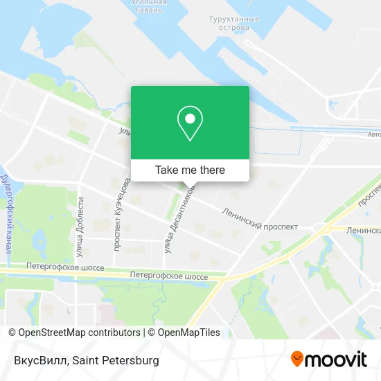 ВкусВилл map