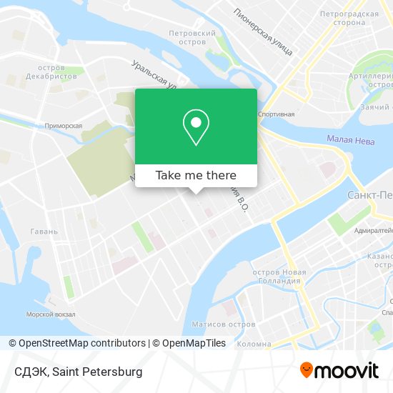 СДЭК map
