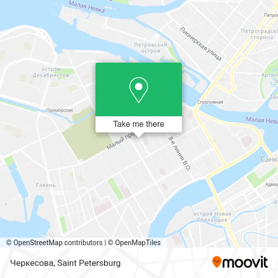 Черкесова map