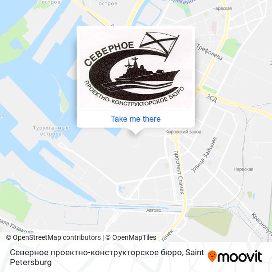 Северное проектно-конструкторское бюро map