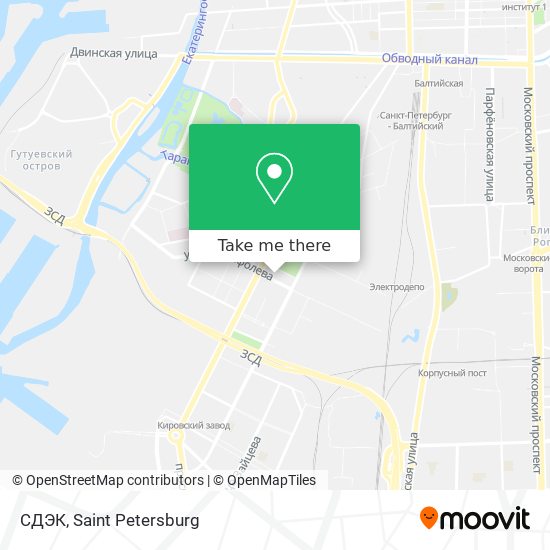 СДЭК map