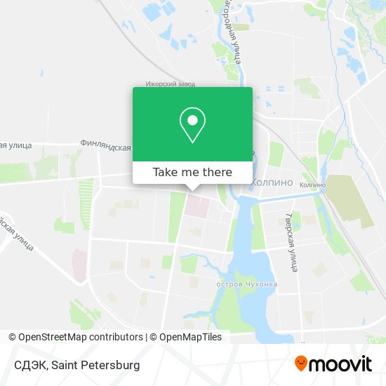 СДЭК map
