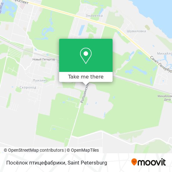 Посёлок птицефабрики map