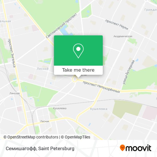 Семишагофф map