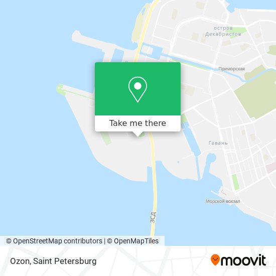 Ozon map