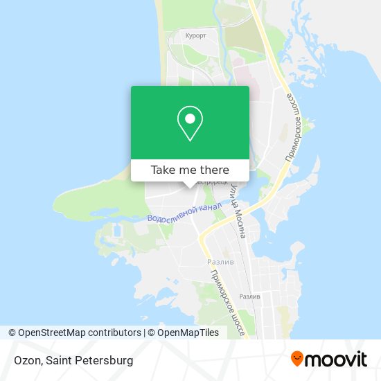 Ozon map