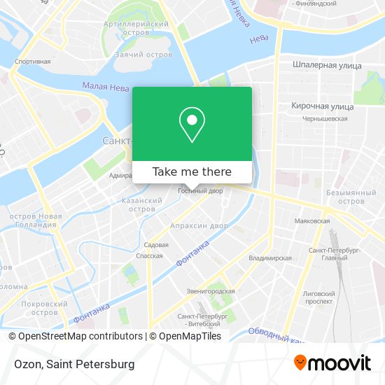 Ozon map
