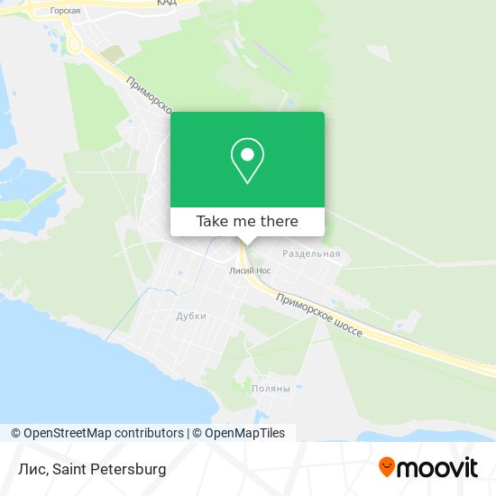 Лис map