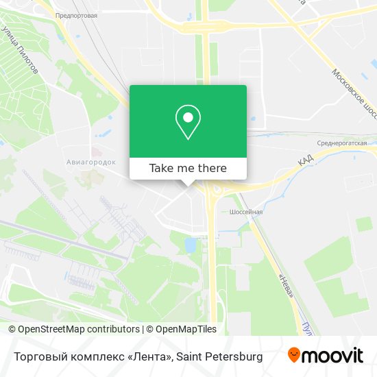 Торговый комплекс «Лента» map