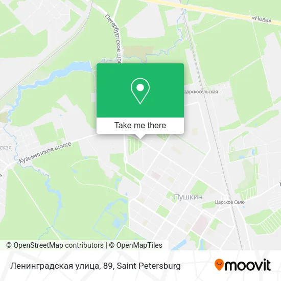 Ленинградская улица, 89 map