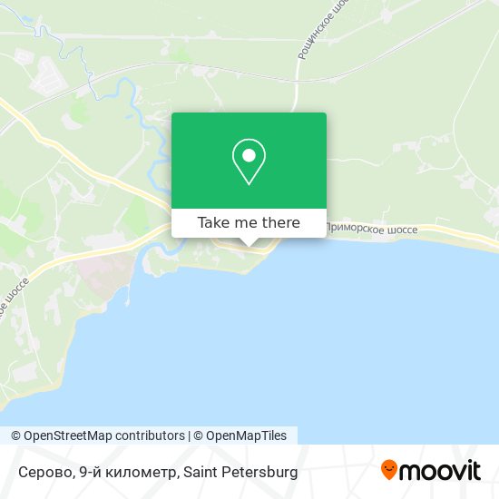 Серово, 9-й километр map