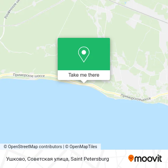 Ушково, Советская улица map
