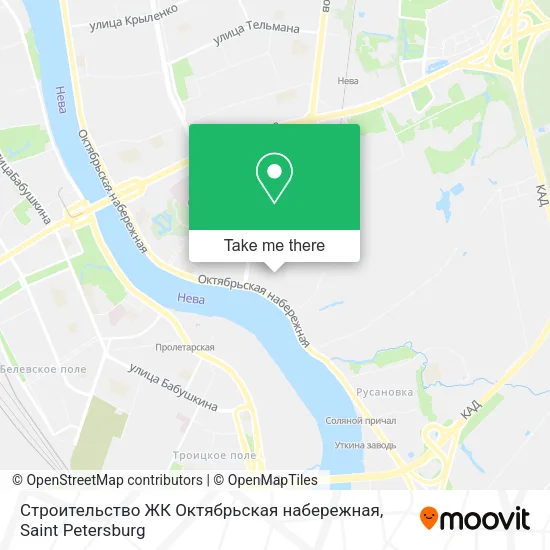 Строительство ЖК Октябрьская набережная map