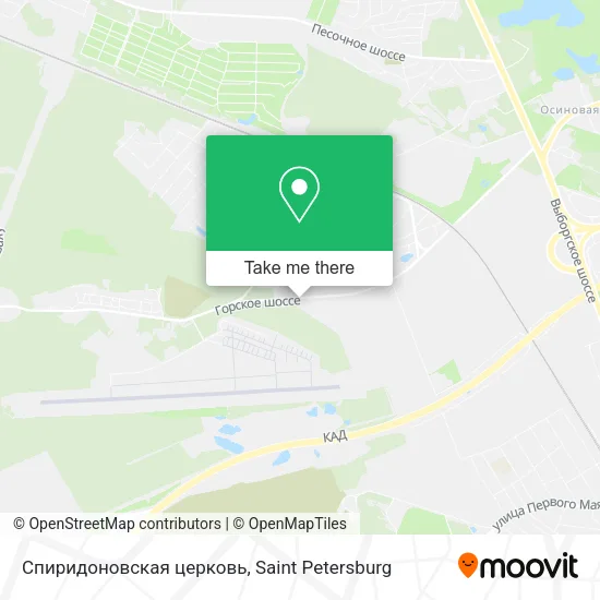 Спиридоновская церковь map