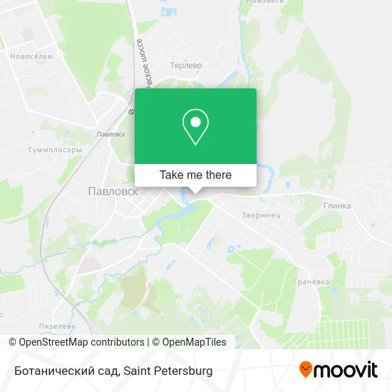 Ботанический сад map