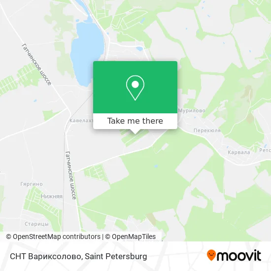 СНТ Вариксолово map