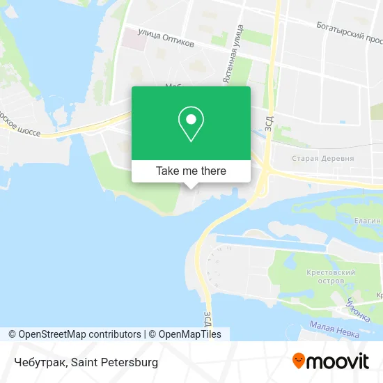 Чебутрак map