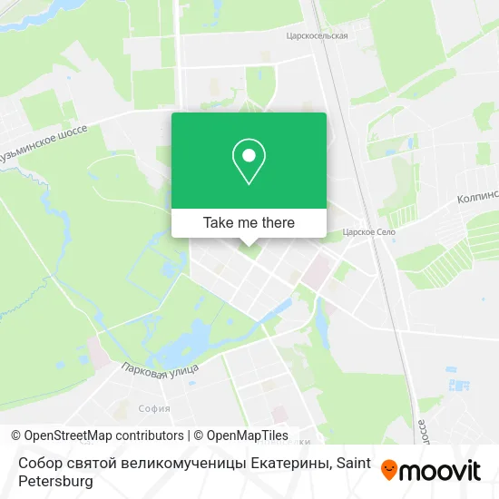 Собор святой великомученицы Екатерины map