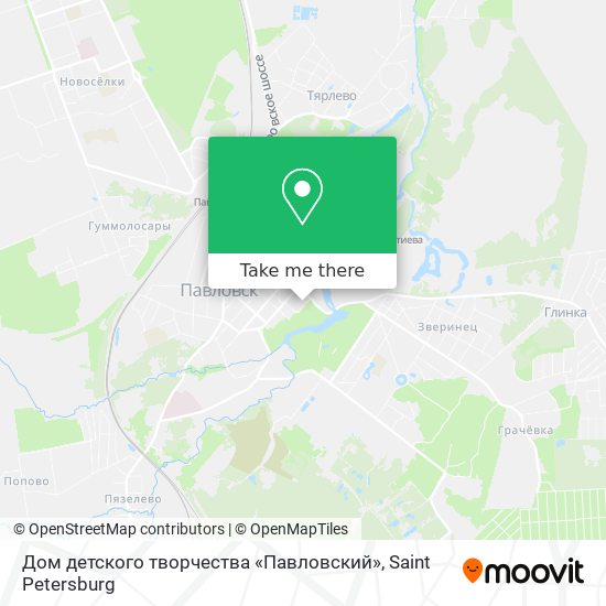 Дом детского творчества «Павловский» map